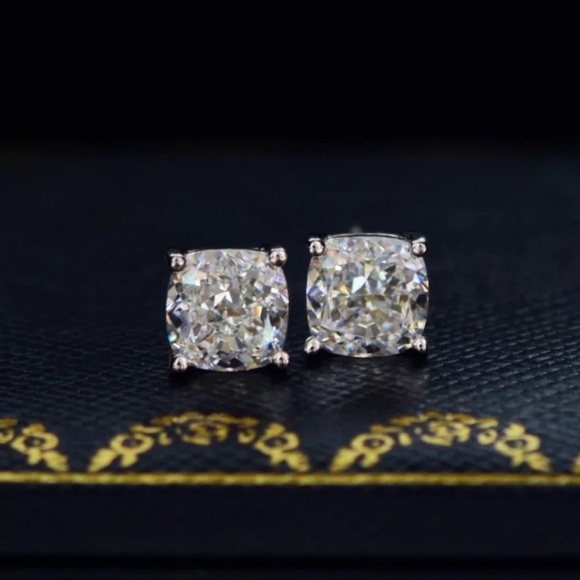 Neiman Marcus Jewelry - 1.5ct Cushion Cut Earrings
